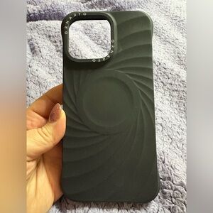 Black Ripple Phone Case 16 Pro Max